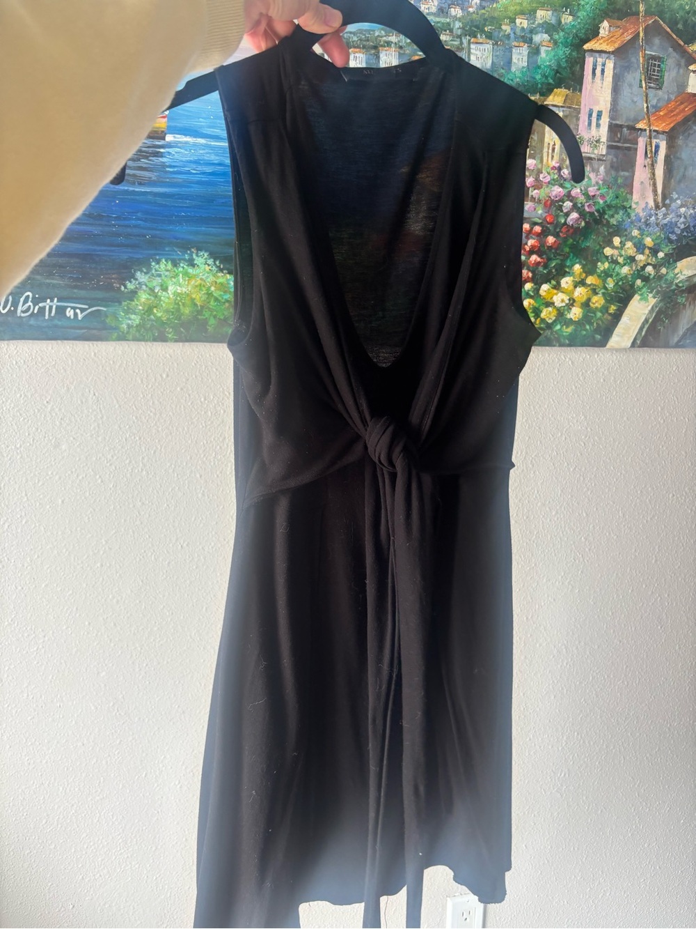 All Saints Knot-Front Dress XS